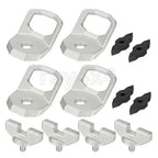 Set of 4 Lock & Ride MAX D-Rings for Polaris Xpedition XP ADV / Ranger XD 1500 (2024–2025)