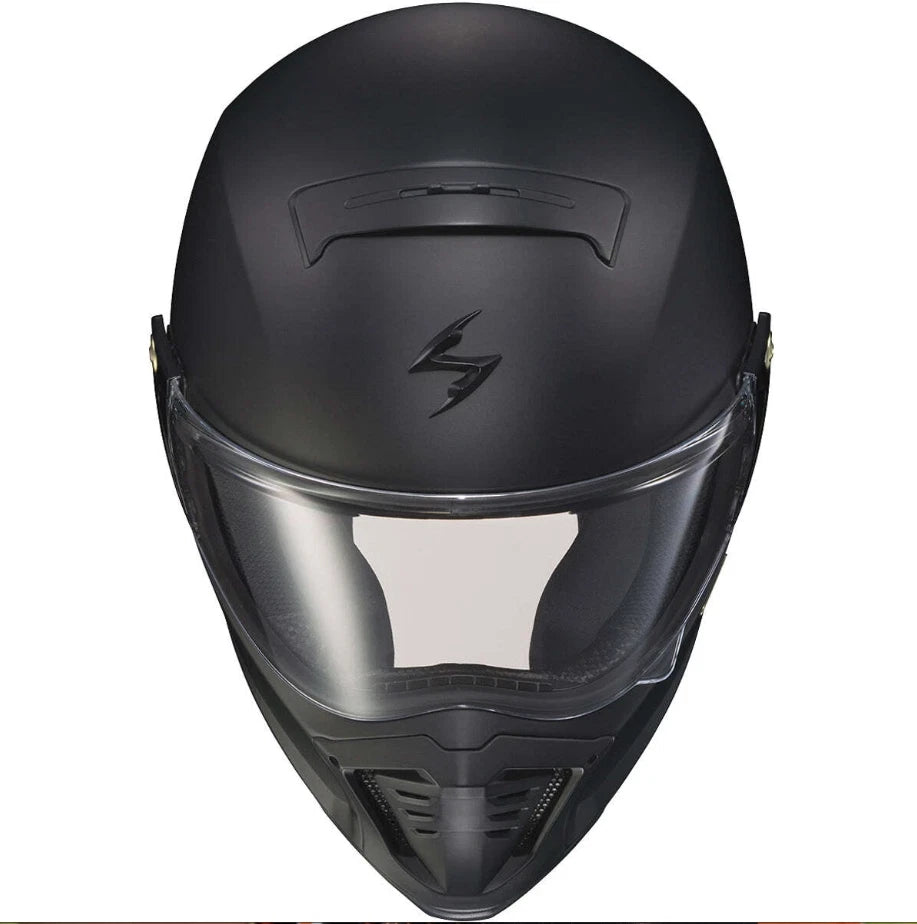 Scorpion EXO-HX1 Motorcycle Helmet for 75-1800 2XL (Matte Black)
