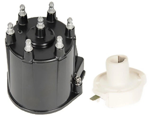 Distributor Cap and Rotor Kit for Oldsmobile Pontiac GMC Buick V6 (OE)