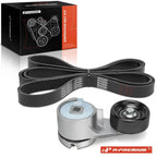 2X Serpentine Belt Drive Component Kit for Ford Mustang (1988–1993)