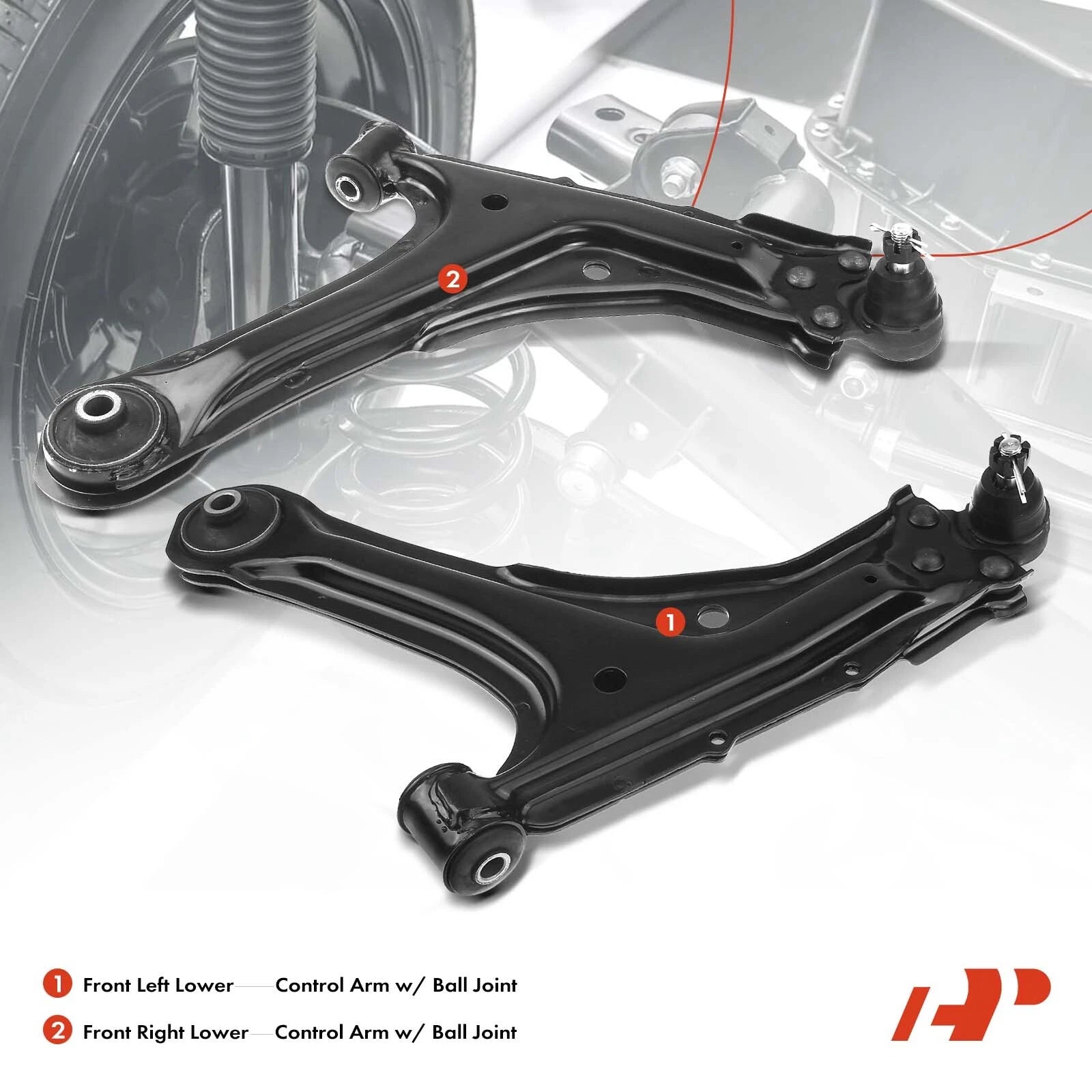Front Lower Control Arm with Ball Joint for Chevy Pontiac (2004-2006)
