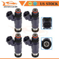 Set of 4 Fuel Injectors for Mazda Protege, Protege5 (2001–2003)