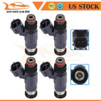 Set of 4 Fuel Injectors for Mazda Protege, Protege5 (2001–2003)