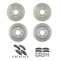 Brake Rotor & Akebono ProACT Pad Kit for Sierra Silverado 1500 (2005)
