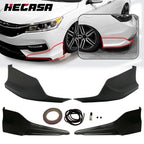 4PCS Bumper Lip Splitter for Honda Accord Sedan (2016–2017)