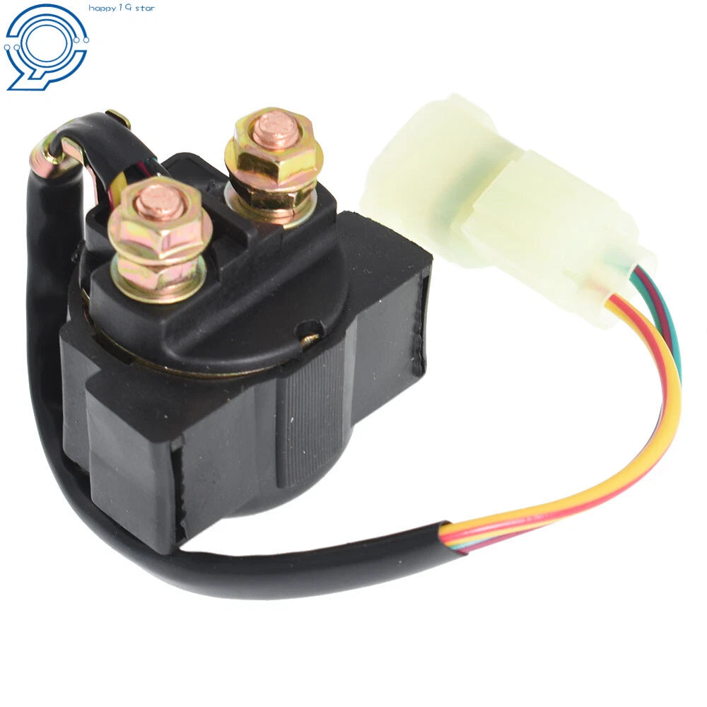 Starter & Relay Solenoid for Honda TRX250TM Recon 250 (2005-2017)