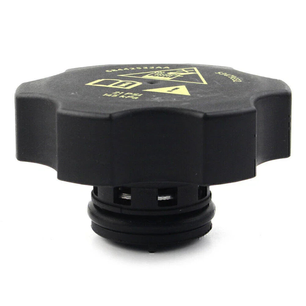 Black Plastic Coolant Cap for Dodge (2011-2019)