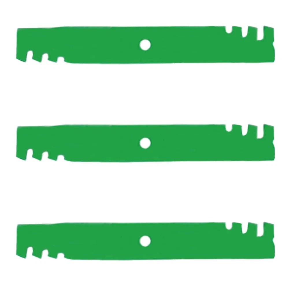 3 Mulching Blades for John Deere 50" Deck (AM39966, M86209, M76461)