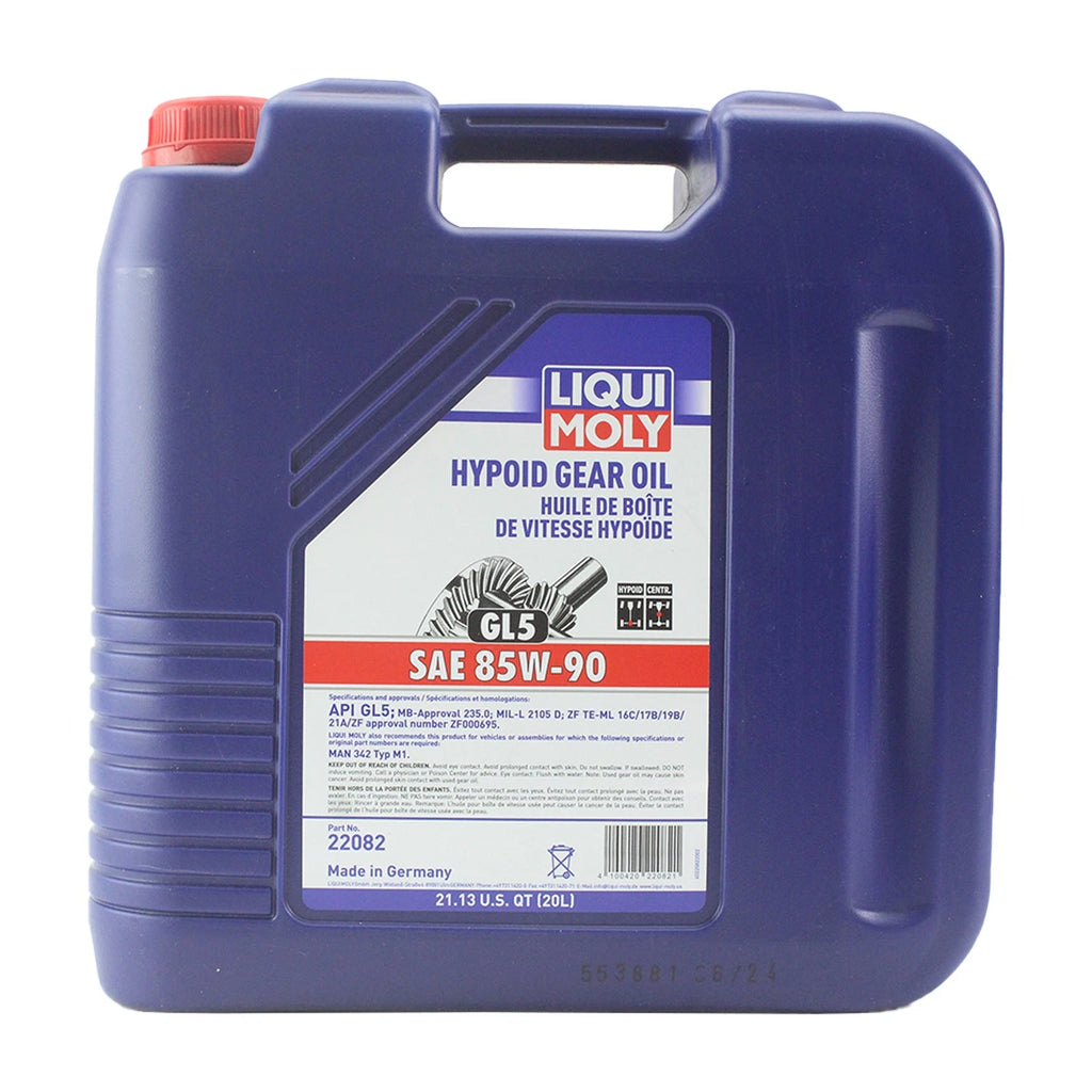 Hypoid Gear Oil (GL5) SAE 85W-90 for Liqui Moly (22082) (20 L)