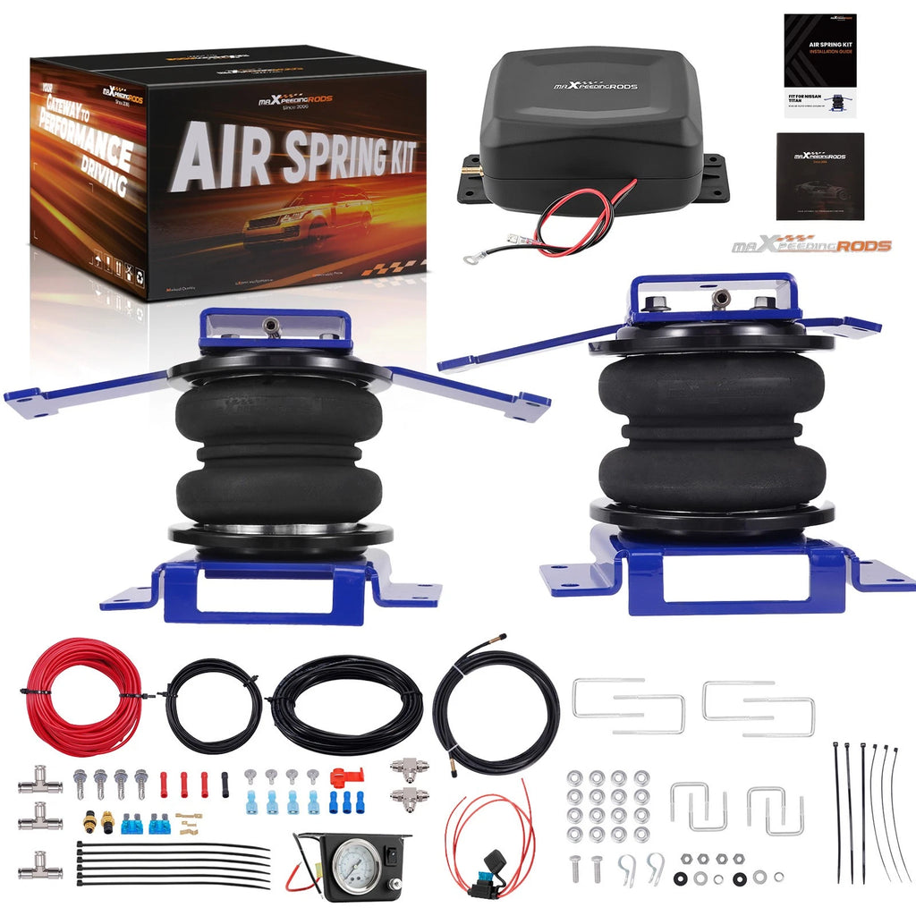 Air Spring Bag + Air Controller Kit for Nissan Titan SL (2017–2024)
