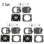 Set of 3 Carburetor Diaphragm Gasket Kit for Husqvarna 235 236 240 435 (Zama RB-149)
