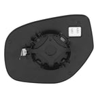 Right Side Heated Mirror Glass with Backing Plate for Mitsubishi Outlander (2003–2021)
