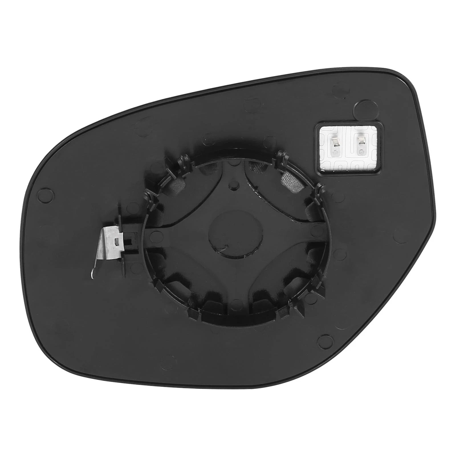 Right Side Heated Mirror Glass with Backing Plate for Mitsubishi Outlander (2003–2021)