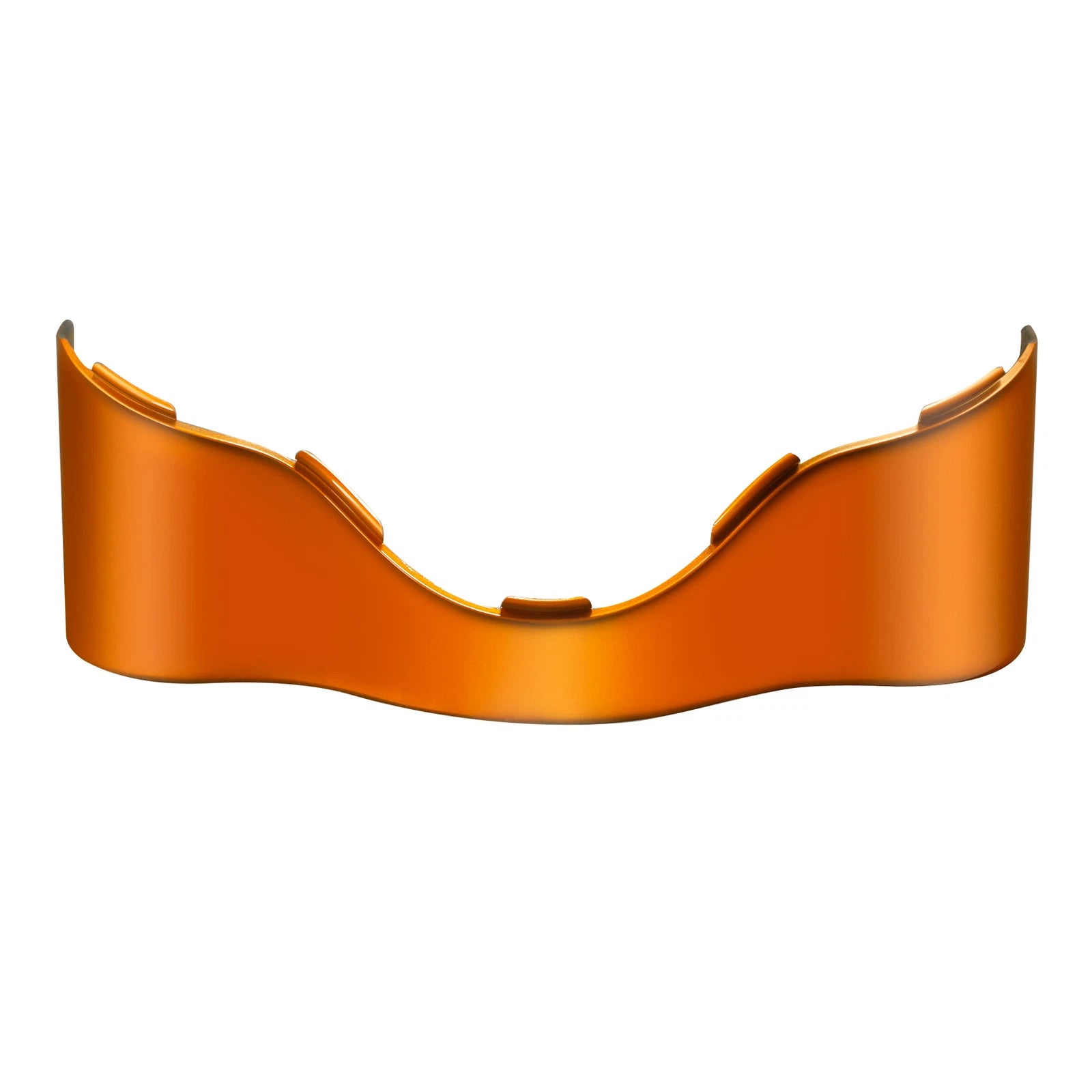 Outer Fairing Skirt for Harley Street Glide (2014–2023) Scorched Orange/Black Denim
