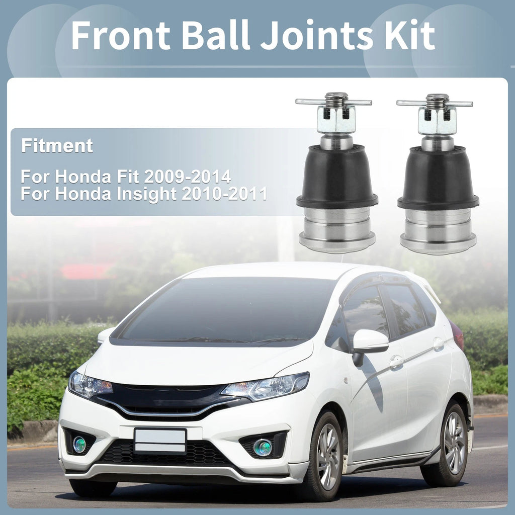 2X Front Lower Ball Joint Kit No. 51360TK6A01 for Honda Fit, Insight 