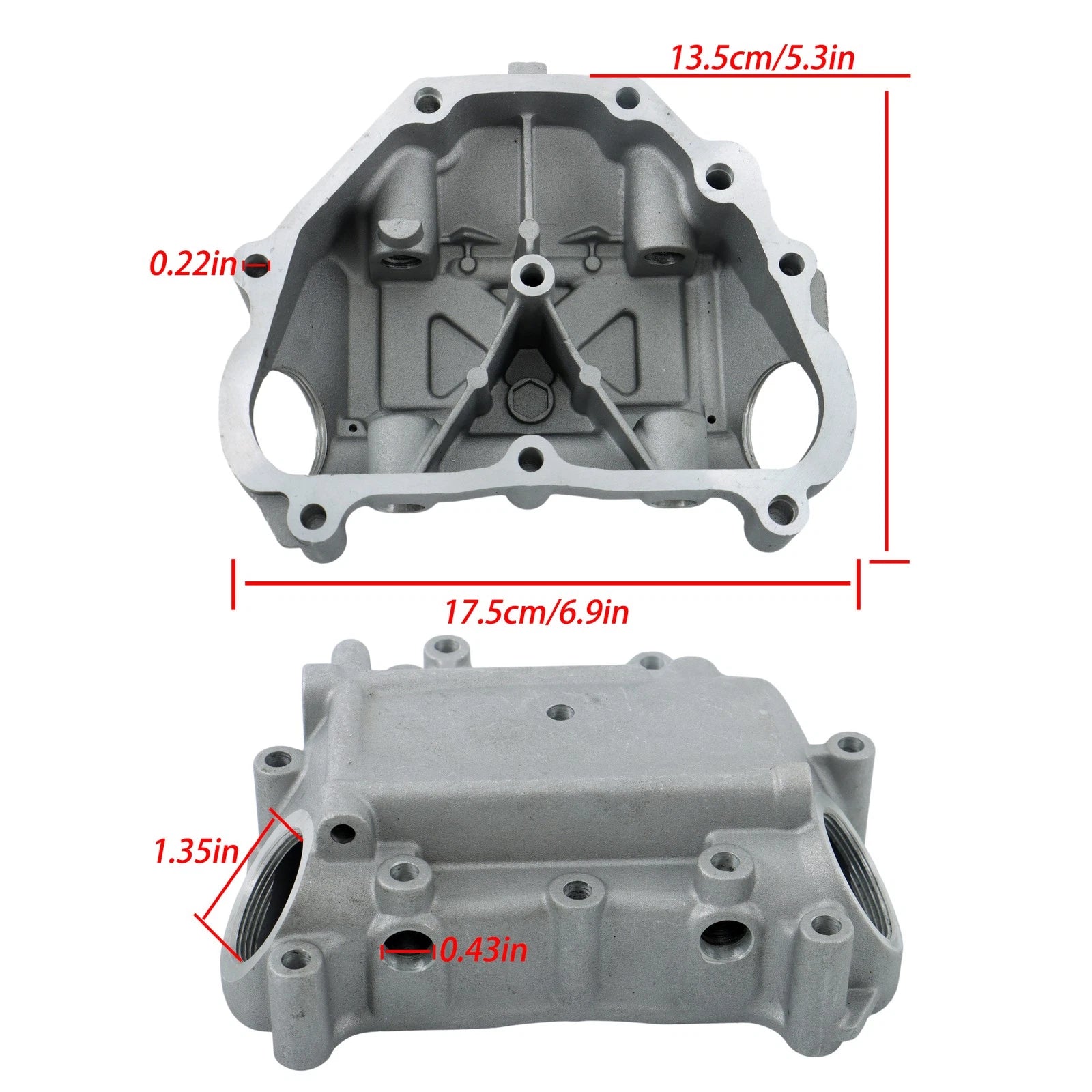 Cylinder Head Cover with Rocker for Honda Rancher TRX420 500 (2007–2013)