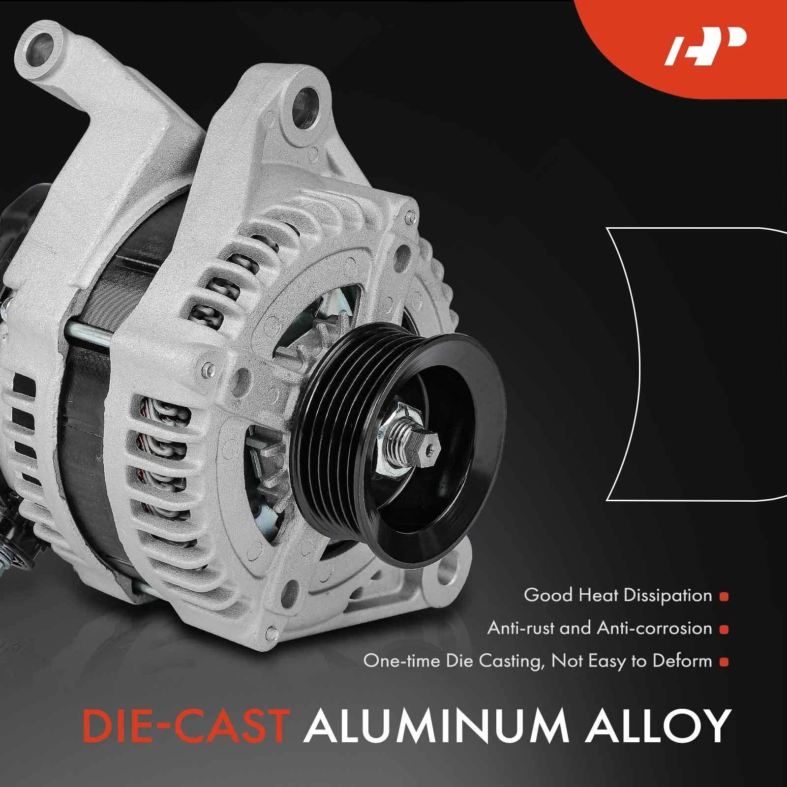Alternator for Jeep Grand Cherokee, Dodge Ram 1500, Durango (2007–2010)