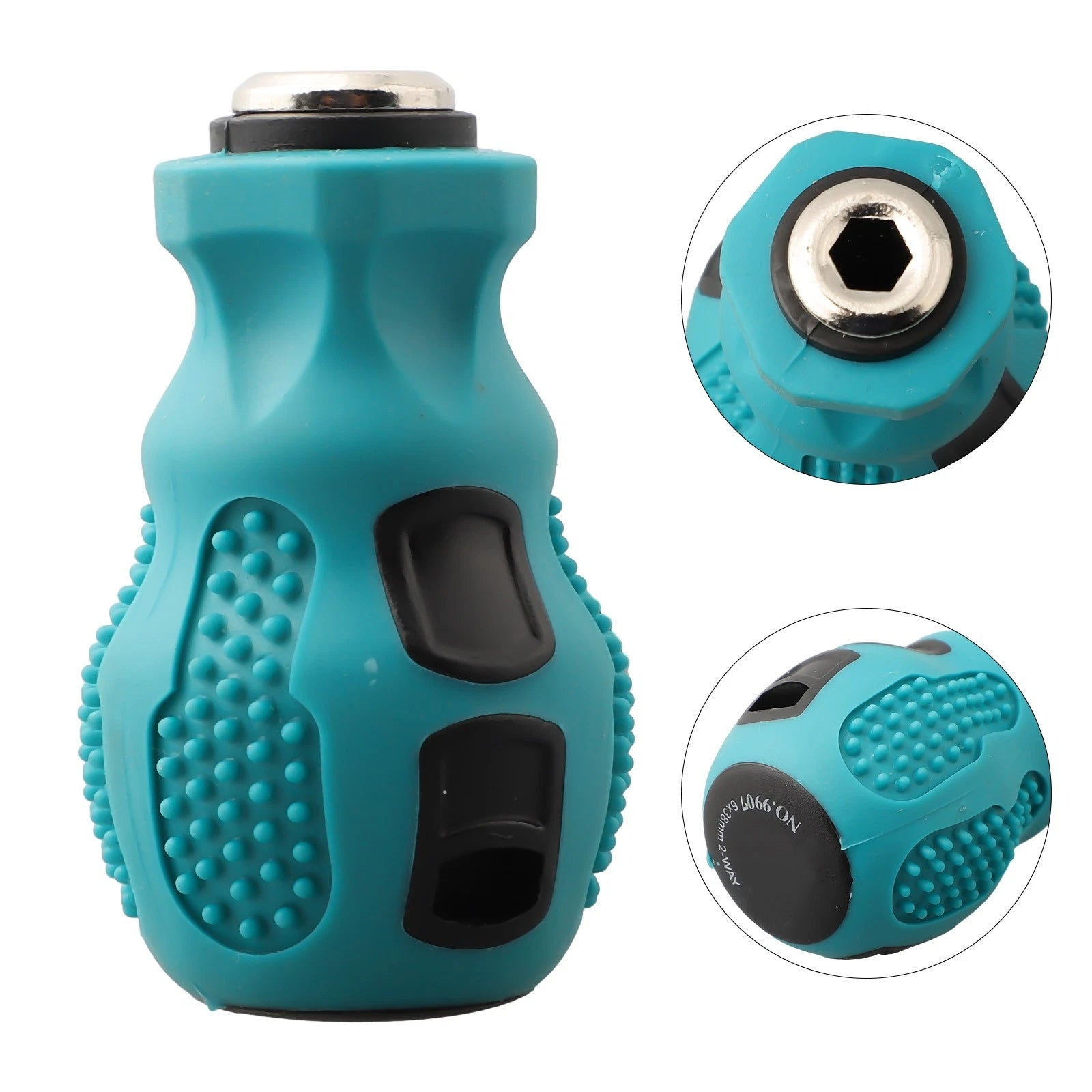 Screwdriver Bit Holder with Magnetic Connection for Enhanced Safety