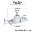 316 Stainless Steel Boat Deck Hinge for Bimini Top Canopy (Yacht)