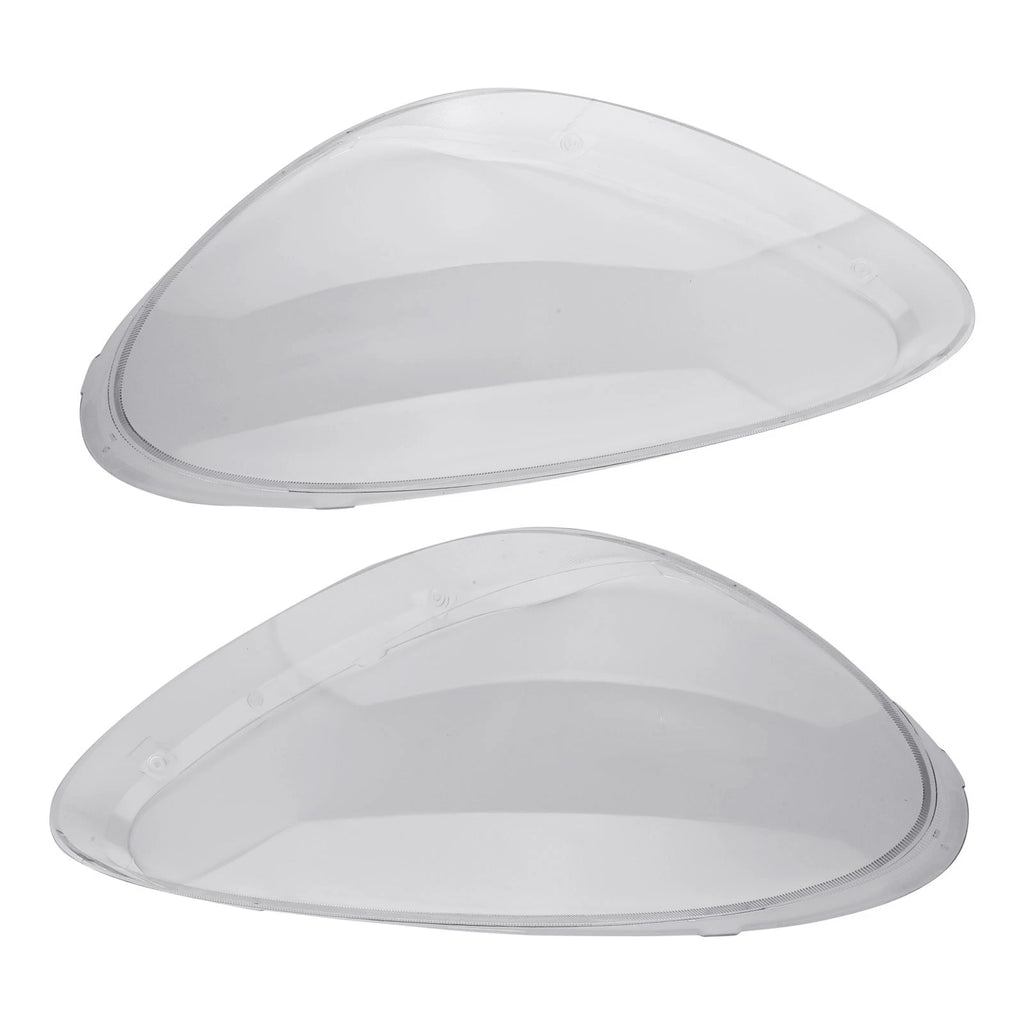 Clear Front Headlamp Lens Cover for Porsche Cayenne (2011–2014) Left+Right
