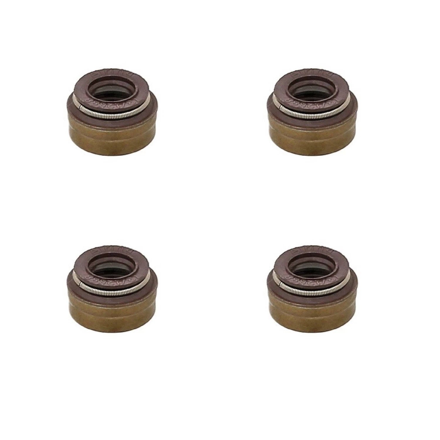 Set of 4 Engine Valve Stem Oil Seals for Mercedes-Benz W245 B200 (2006–2011)