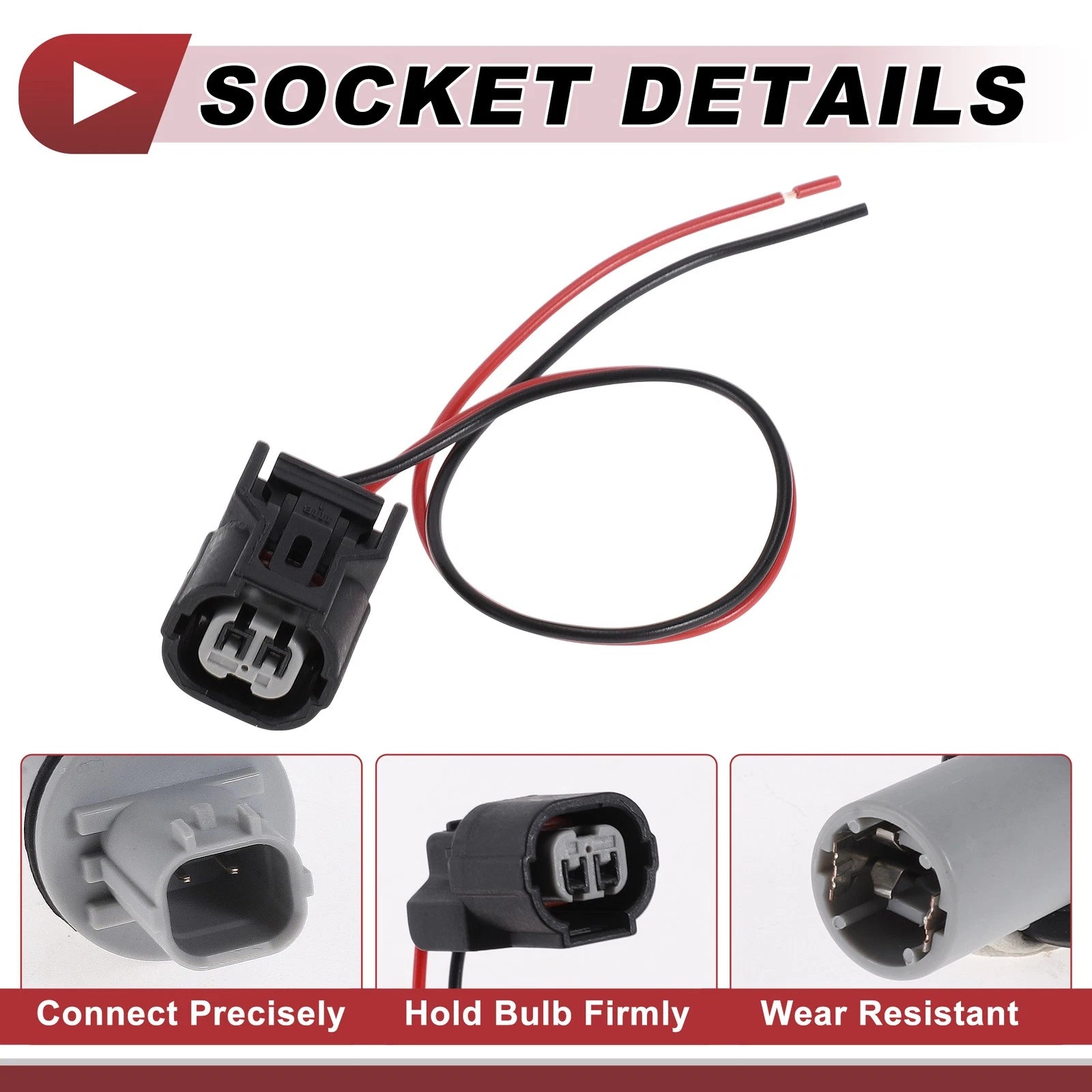 Turn Signal Light Bulb Socket Wiring for Honda Accord (2008–2012) No. 33305S5A003