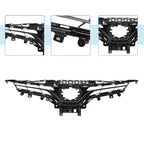 Front Hood Bumper Grille for Toyota Camry LE (2018–2020) Black