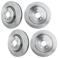 Set of 4 Brake Disc Rotors for Lincoln MKT Ford Explorer Flex (2013–2019)