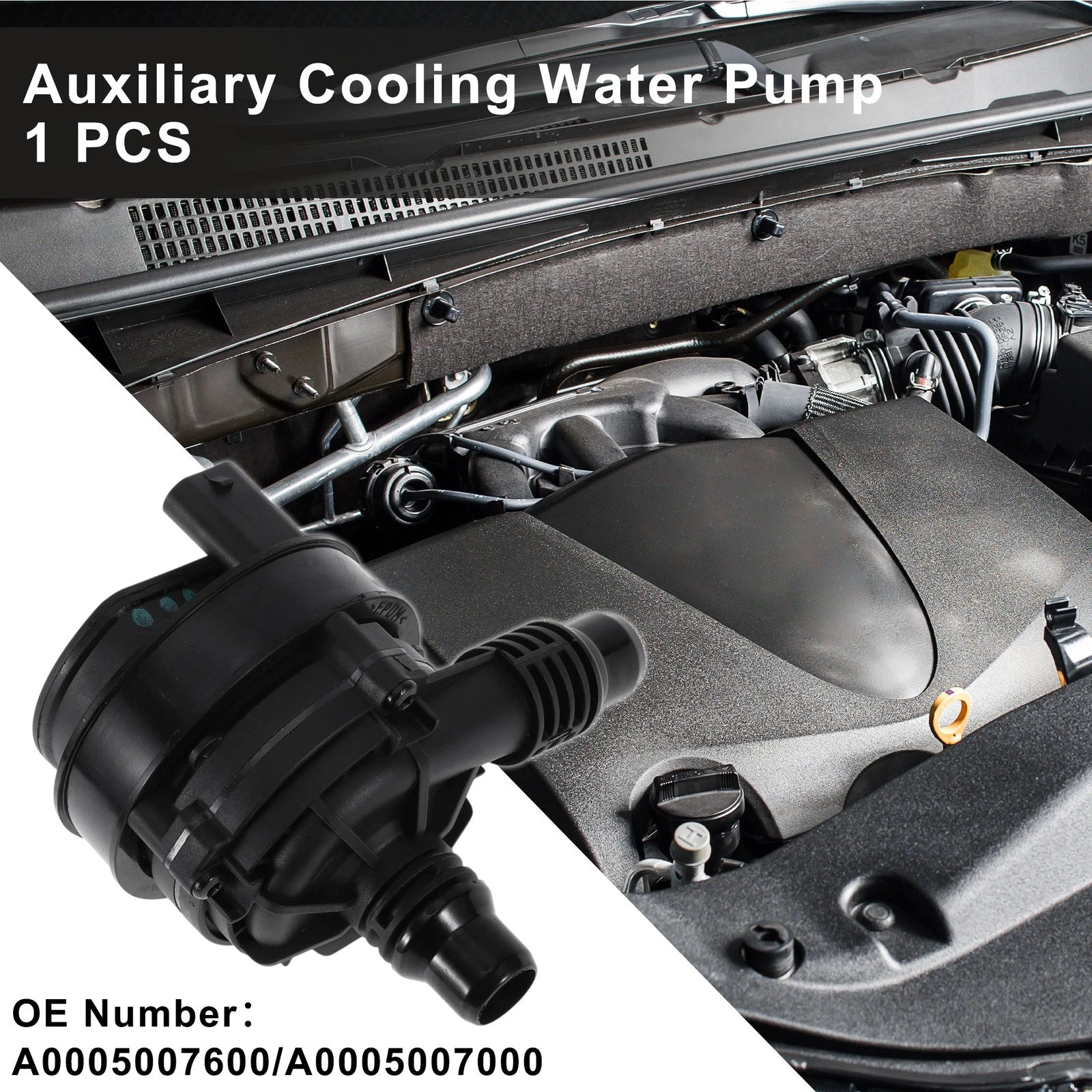 Auxiliary Cooling Water Pump for Mercedes-Benz C-Class (2019–2024) A0005007600