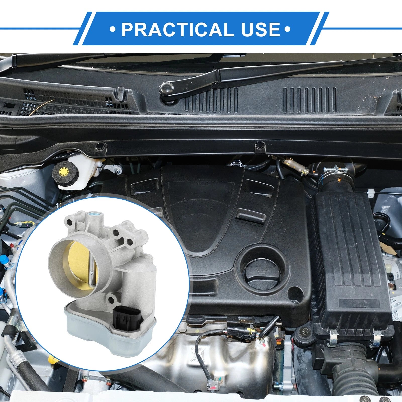 Throttle Body for Chevrolet Malibu (2004–2005) - 12568796, 12791257, 25312094