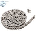 10-Foot Stainless Steel Chain with 2 Connecting Links for Automotive Use
