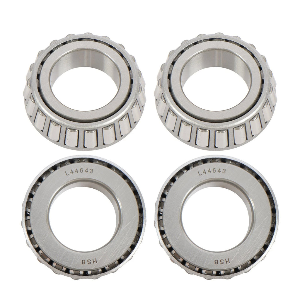 Set of 2 Trailer Hub Kit for 2000 lbs Spindle (1" or 1.0625")
