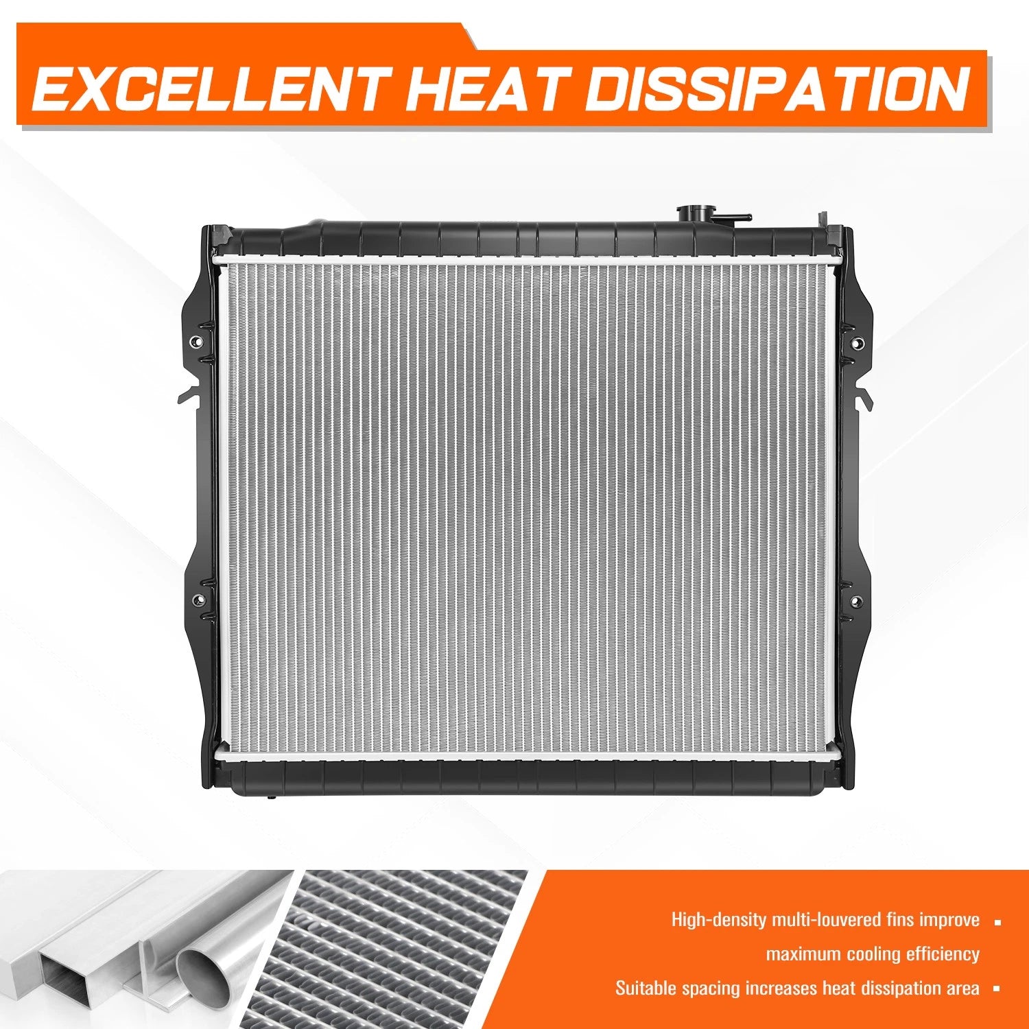 OE Aluminum Core Radiator for Toyota Tacoma (1995–2004) DPI-1774