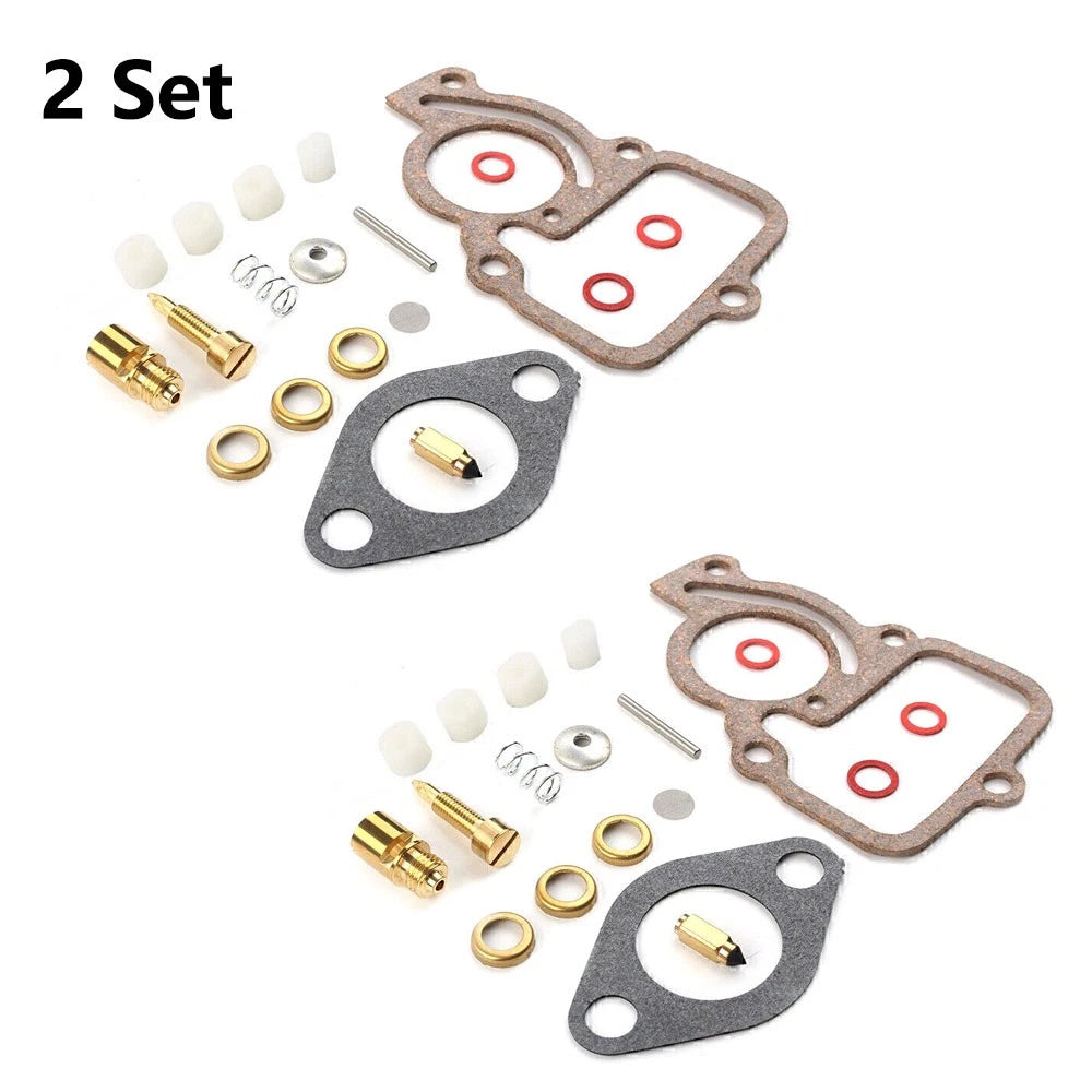 2X Carburetor Repair Kit for Farmall Cub Tractor (251234R94, 364579R91, 355712R91)