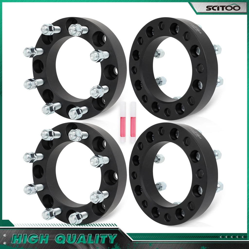 4X 1.5" Wheel Adapters 8x170 to 8x165.1/8x6.5 for Ford F-250 Super Duty