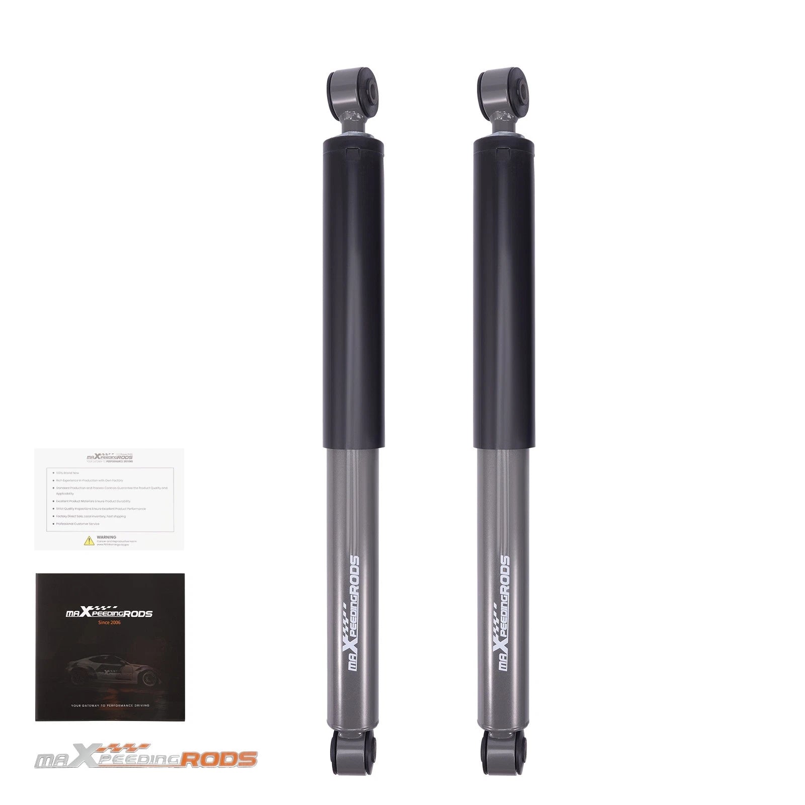Drop Shock Absorber Kit for Ford F150 (2004–2014) 4-5" Rear Suspension Pair