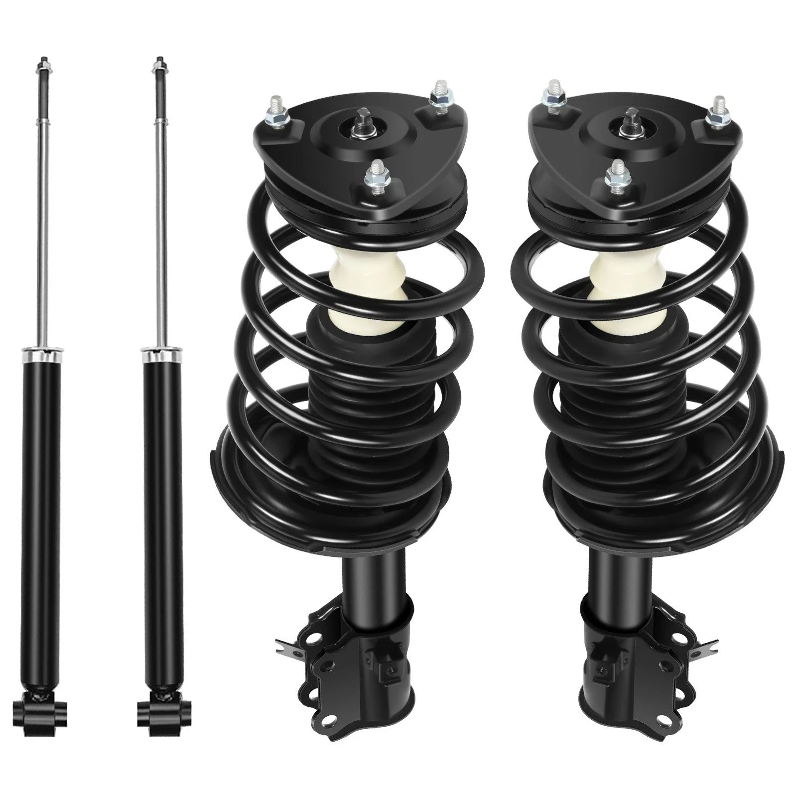 Complete Strut Coil Spring Mount & Shocks for Hyundai Accent (2006–2011)