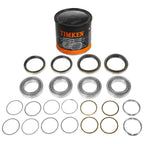 Front Wheel Bearing Kits + Grease for Mazda 323 BD (1981-1985)