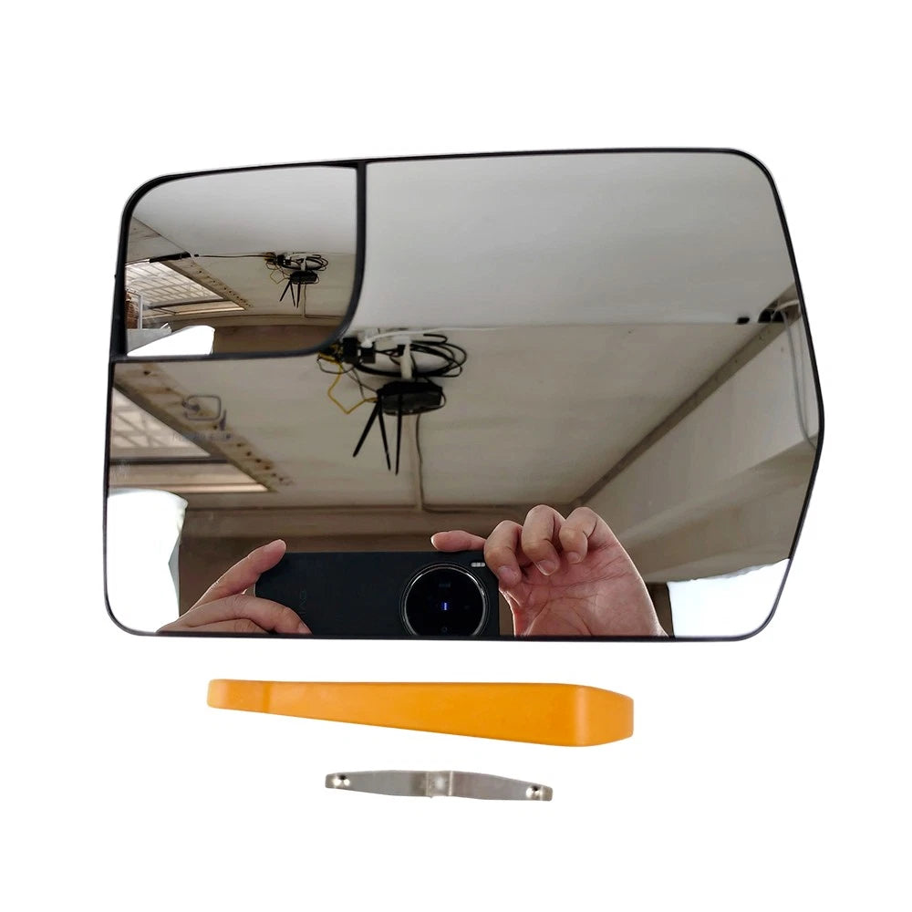 1Pcs Heated Left Driver Side Mirror Glass for Ford F-150 (2011–2014)