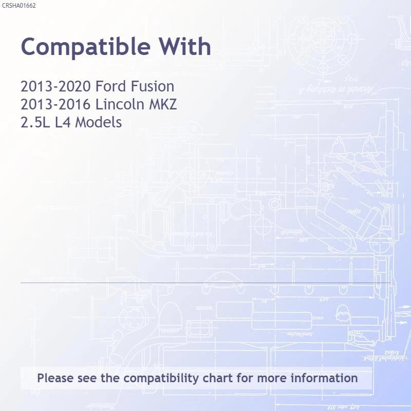 A/C Condenser Replacement for Ford Fusion (2013–2020)