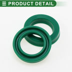 Set of 5 Oil Seal Rotary Shaft Seal 16x24x5mm High Pressure Green
