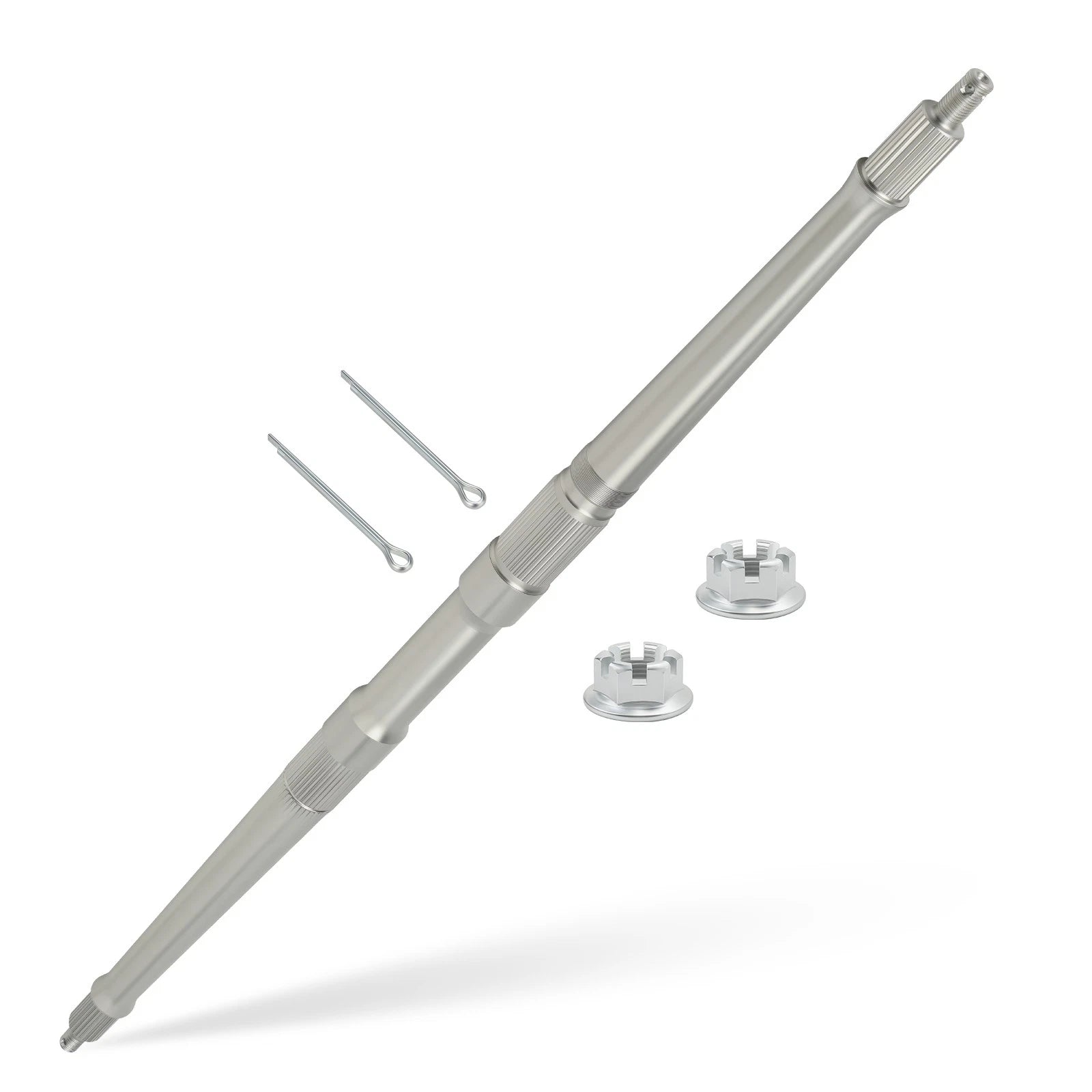 Rear Axle Shaft & Nut & Pin for Yamaha YFZ450 (2004–2005) Replaces 5TG-25381-00-00