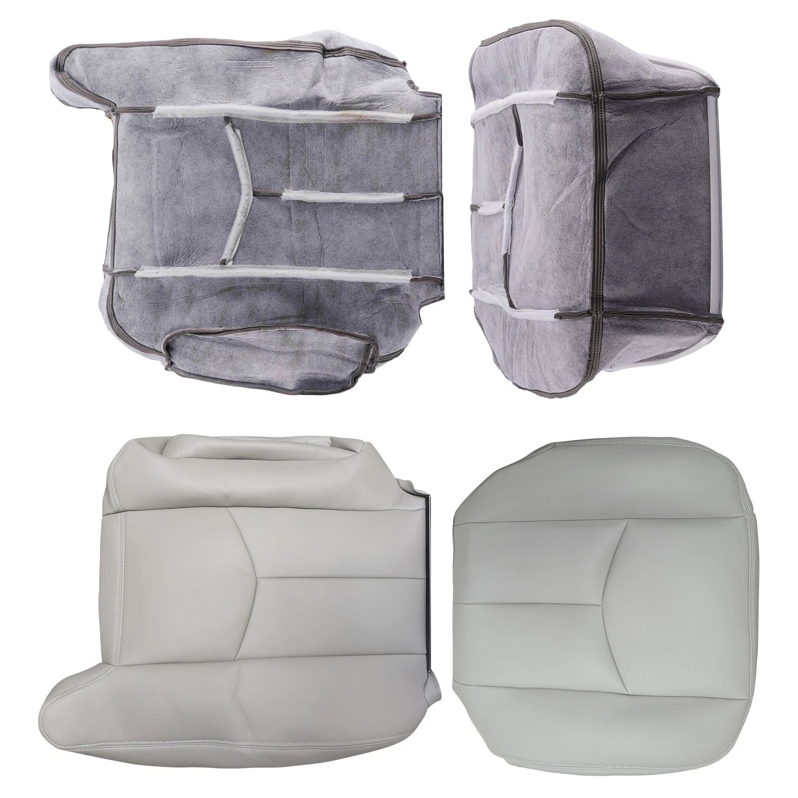 Leather Seat Cover for Chevy Silverado GMC Sierra (2003–2006)