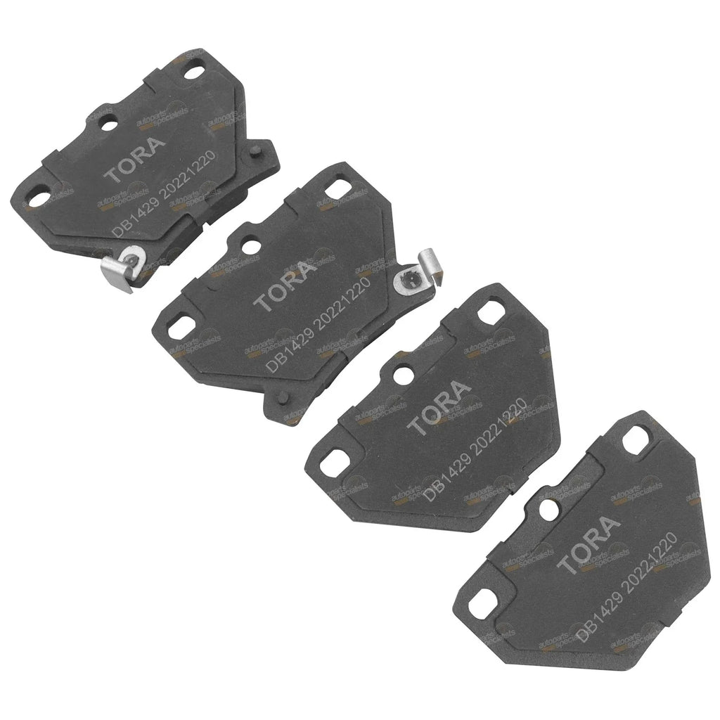 Rear Ceramic Brake Pad Set for Toyota Celica (1999–2005)