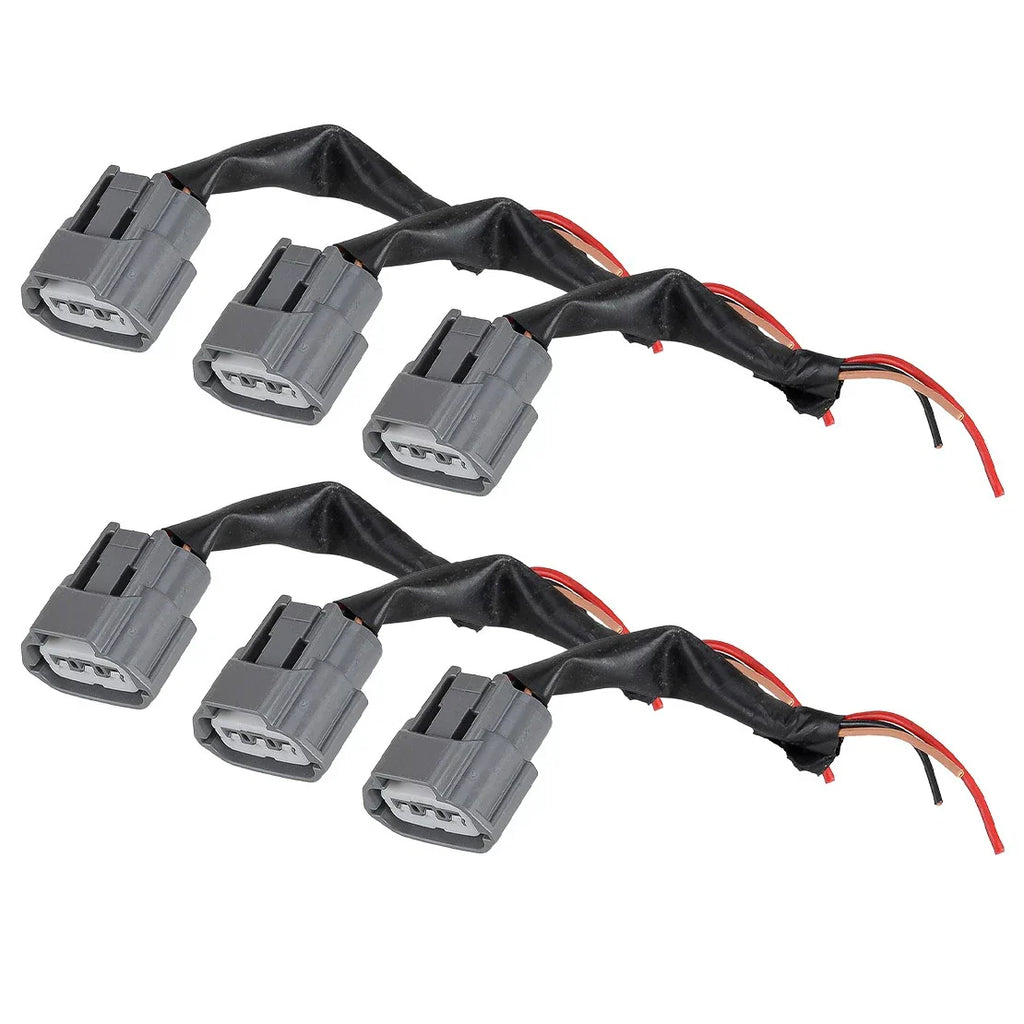 6 x Ignition Coil Connector Pigtails for Infiniti EX35 FX35 G25 G35 JX35 M35 (2008-2013)