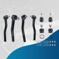 Front Upper & Lower Ball Joints Tie Rod Ends for Jeep Grand Cherokee (1999–2004)