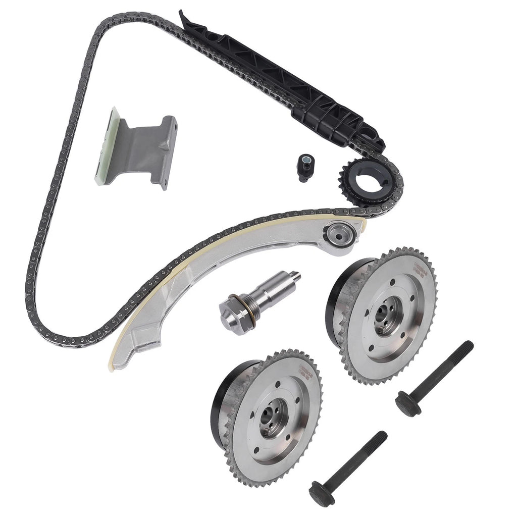Engine Timing Chain Kit for Chevy Equinox HHR Impala Malibu (2009–2017)
