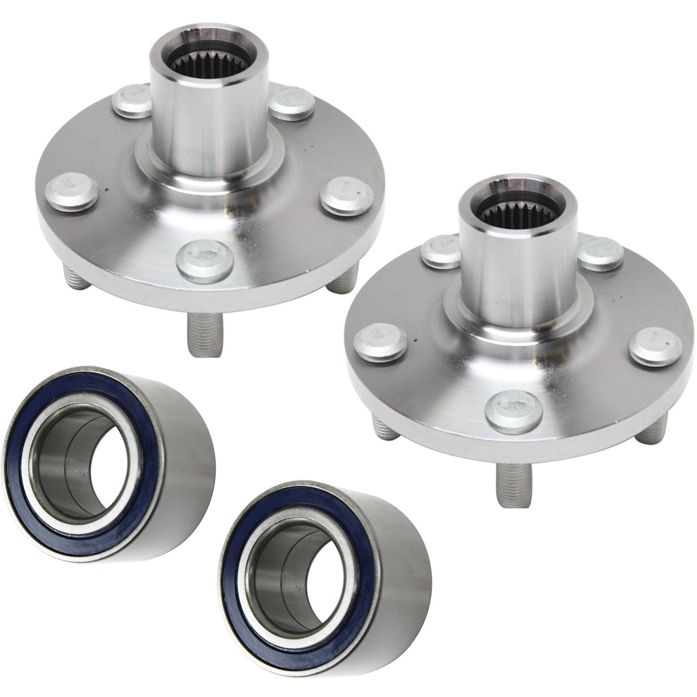 2X Wheel Hubs for Toyota Corolla Vibe (Front Driver & Passenger Side)