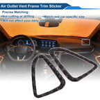Air Condition Outlet Vent Trim Cover Frame for Chevrolet Corvette C8 (2020–2024)