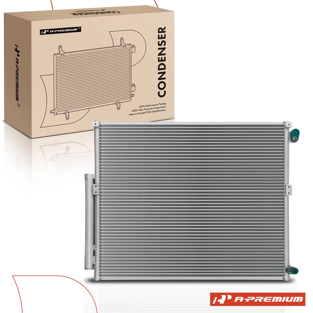 AC Condenser w/Receiver Drier for Toyota 4Runner Lexus GX470 (2003-2009)